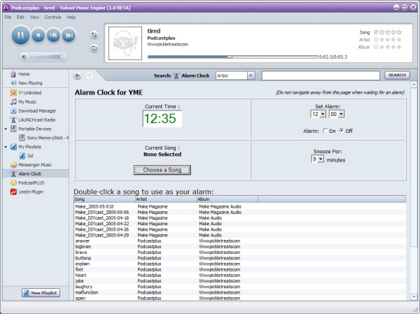 Yahoo! Music Engine review